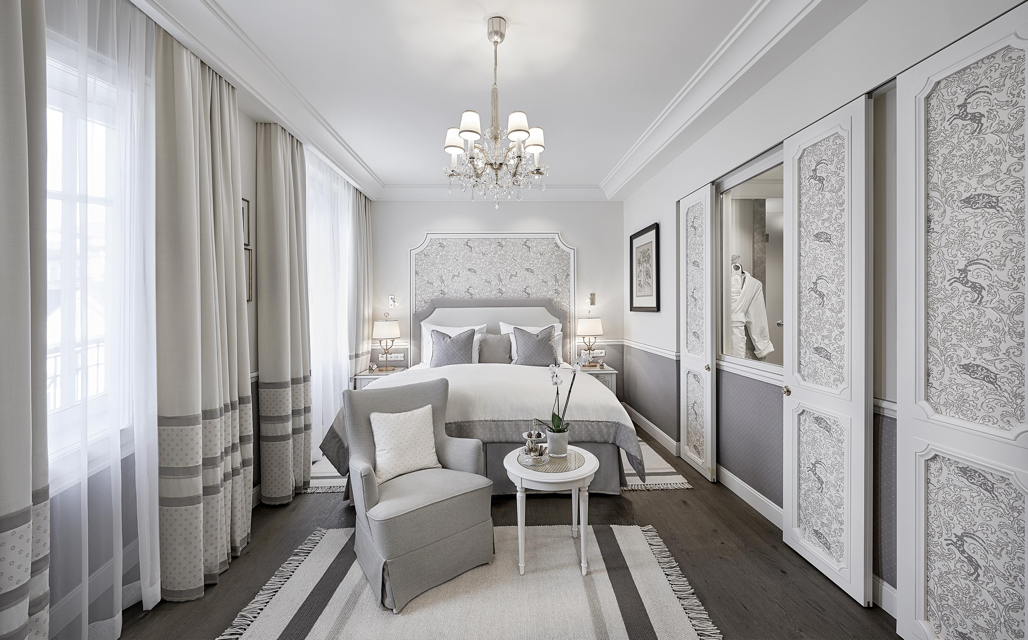 Hotel Sacher Salzburg Exterior foto A bedroom at the Mandarin Oriental, Munich