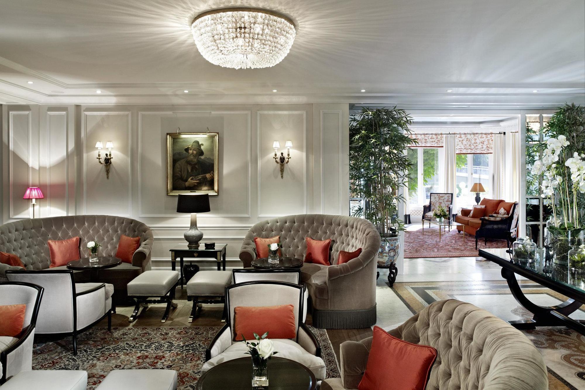 Hotel Sacher Salzburg Interior foto The lobby
